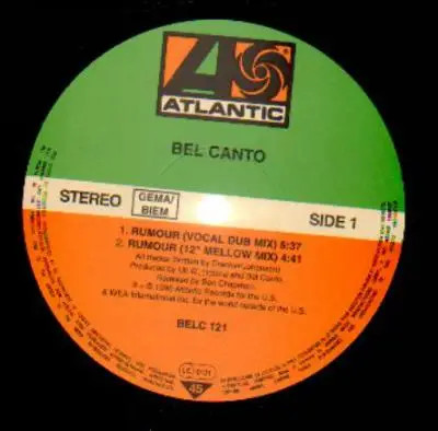 Bel Canto - Rumour