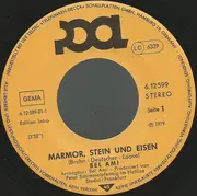 7inch Vinyl Single - Bel Ami - Marmor, Stein Und Eisen