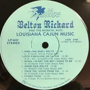 LP - Belton Richard & The Musical Aces - Louisiana Cajun Music