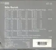 CD - Béla Bartók - Tänze, Lieder, Stücke Für Kinder / Dances, Songs, Pieces For Children