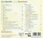 Double CD - Bartók - Piano Works - Digipak