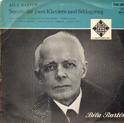 Bela Bartok - Sonate Für Zwei Klaviere und Schlagzeug