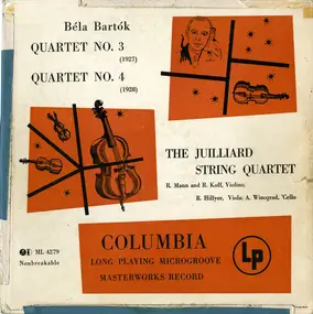 Béla Bartók - Quartet No. 3 (1927) / Quartet No. 4 (1928)