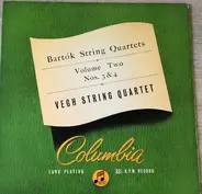 Bartók - Quatuor Végh - The String Quartets - Volume Two; Nos. 3 & 4