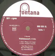 LP - Béla Bartók , Maurice Ravel - Violin Concerto / Tzigane