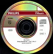 Double CD - Béla Bartók , Novák Quartet - The 6 String Quartets