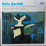 LP - Bartók - Sonata For Violin And Piano No 2 / Sonata For Violin Solo