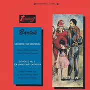 LP - Bartók - Bamberger Symphoniker (Hollreiser) / György Sándor & Pro Musica - Concerto For Orchestra / Concerto No. 3 For Piano And Orchestra