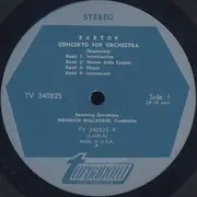 LP - Bartók - Bamberger Symphoniker (Hollreiser) / György Sándor & Pro Musica - Concerto For Orchestra / Concerto No. 3 For Piano And Orchestra