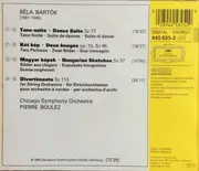 CD - Bartók - Divertimento / Dance Suite / Hungarian Sketches / Two Pictures