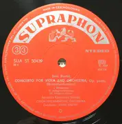 LP - Béla Bartók , Eva Bernáthová , Jaroslav Karlovský - Concerto For Piano And Orchestra No. 3 / Concerto For Viola And Orchestra, Op. Posth.