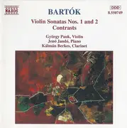 CD - Bartók - Violin Sonatas Nos. 1 And 2 / Contrasts