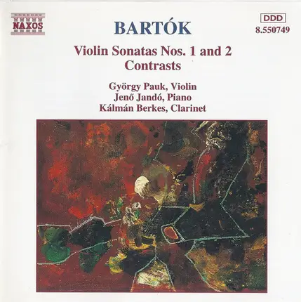 Bartók - Violin Sonatas Nos. 1 And 2 / Contrasts