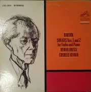 LP - Bartók - Sonatas Nos. 1 And 2 For Violin And Piano