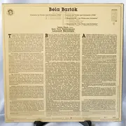 LP - Béla Bartók , Isaac Stern , The New York Philharmonic Orchestra , Leonard Bernstein - Violin Concerto No. 2, Rhapsodies Nos. 1-2