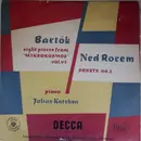 LP - Bartók - Eight Pieces From 'Mikrokosmos' (Vol. VI) - Ned Rorem - Mono