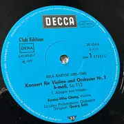 LP - Béla Bartók , Kyung-Wha Chung , London Philharmonic Orchestra , Georg Solti - Violinkonzert Nr.2 H-Moll