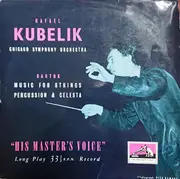 10'' - Bartók - Music For Strings, Percussion And Celesta