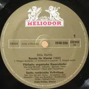 LP - Béla Bartók / Andor Foldes - Klavierstücke