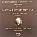 LP-Box - Béla Bartók - Bartók Recording Archives - Bartók Plays And Talks 1912-1944 - Hardcover Box + 2 Booklets