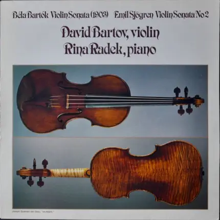 Bartók / Emil Sjögren - Violin Sonata (1903) / Violin Sonata No 2