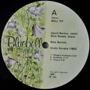 LP - Bartók / Emil Sjögren - Violin Sonata (1903) / Violin Sonata No 2