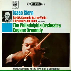 Béla Bartók - Concerto No. 1 For Violin & Orchestra, Op. Posth. / Concerto No. 22 For Violin & Orchestra