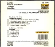 CD - Béla Bartók / Leoš Janáček - Concerto For Orchestra / Sinfonietta