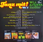 LP - Béla Sanders Und Sein Großes Tanzstreichorchester - Tanz Mit! Nr. 1
