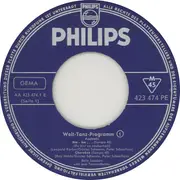 7inch Vinyl Single - Béla Sanders Und Sein Großes Tanzstreichorchester - Das Welt Tanz Programm 1