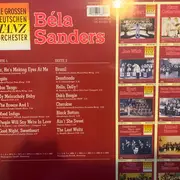 LP - Béla Sanders - Die Grossen Deutschen Tanz Orchester