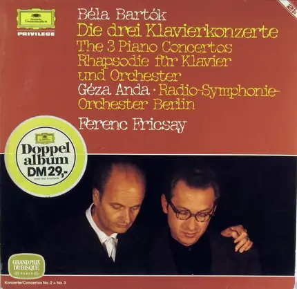 Bartók - Die 3 Klavierkonzerte- The 3 Piano Concertos
