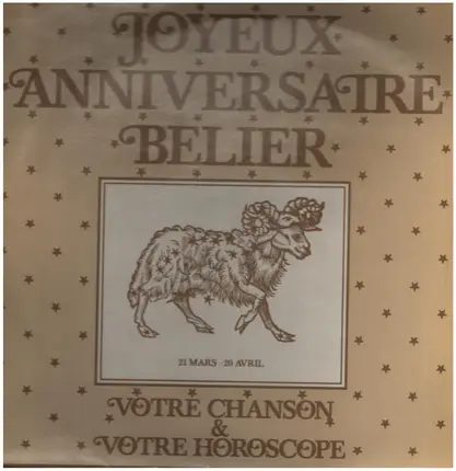 Belier - Joyeux Anniversaire