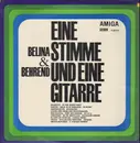 LP - Belina & Behrend - Eine Stimme Und Eine Gitarre - Dark Red Labels