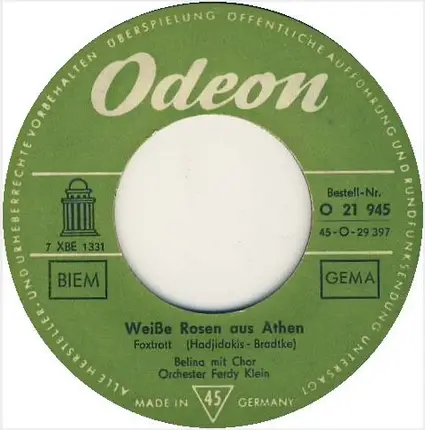 Belina - Weisse Rosen Aus Athen
