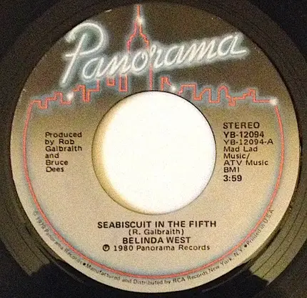 Belinda West - Seabiscuit In The Fifth / Easy