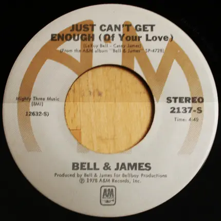 Bell & James - You Never Know What You've Got