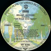 LP - Bellamy brothers - Let Your Love Flow