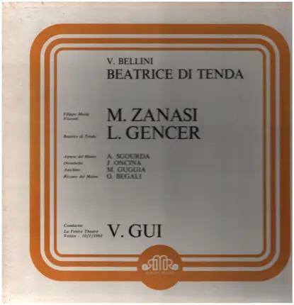 Bellini / V. Gui - Beatrice Di Tenda