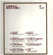 LP-Box - Wagner / Verdi / Donizetti / Gluck - I Gioielli Della Lirica 65/72 - Hardcover Box + Booklet