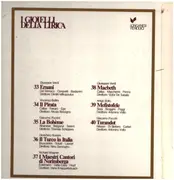 LP-Box - Bellini / Wagner / Puccini / Verdi / Rossini a.o. - I Gioielli Della Lirica 33/40 - Hardcover Box + Booklet