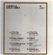 LP-Box - Bellini / Wagner / R. Strauss / Verdi / Rossini a.o. - I Gioielli Della Lirica 73/80 - Hardcover Box + Booklet