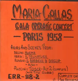 Bellini - Maria Callas - Gala Operatic Concert