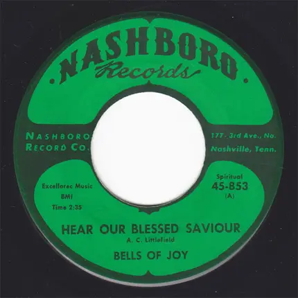 Bells Of Joy - Hear Our Blessed Saviour / Just Live The Life