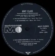 LP - Bert Claus - Welt-Melodien Zum Tanzen - Mono