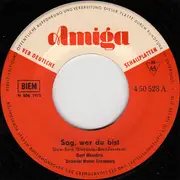 7inch Vinyl Single - Bert Hendrix - Sag, Wer Du Bist / Caroline, Carolin
