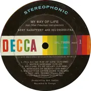 LP - Bert Kaempfert & His Orchestra - My Way Of Life