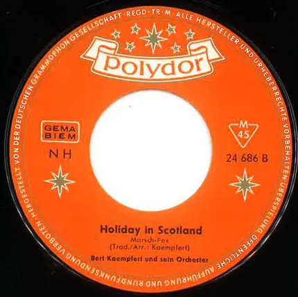 Bert Kaempfert & His Orchestra - Midsummernight In Gotland / Holiday In Scotland