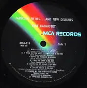 LP - Bert Kaempfert - Fabulous Fifties...And New Delights