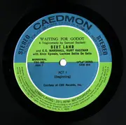Double LP - Bert Lahr And E.G. Marshall , Kurt Kasznar With Alvin Epstein , Luchino Solito De Solis - Waiting For Godot